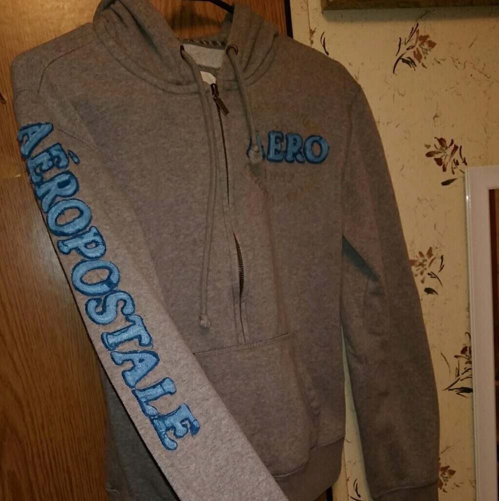 Aeropostale Half Zip Hoodie